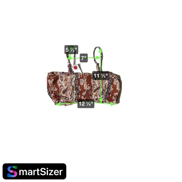 Almost Famous Womens Multicolor Bandeau Top & Dress Set Size XL Stretch - Picture 14 of 16